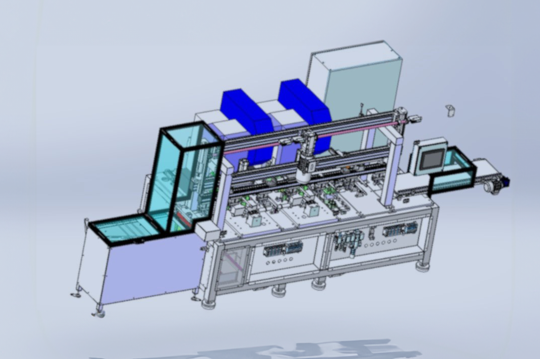 Dessin 3D machine